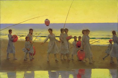 Die Sandbank von Thomas Cooper Gotch