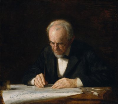 Der Schreibmeister von Thomas Cowperthwait Eakins