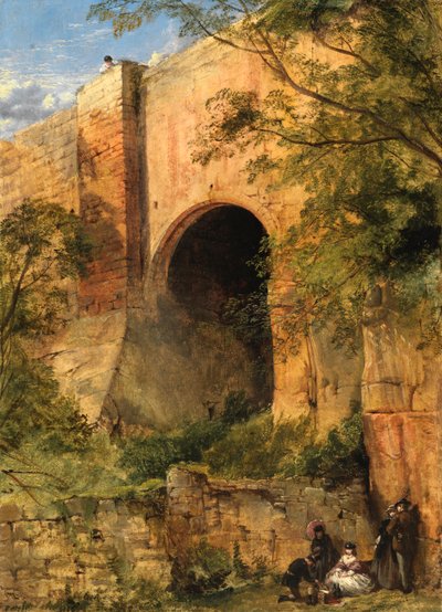 Roslyn Castle: Picknick von Thomas Creswick