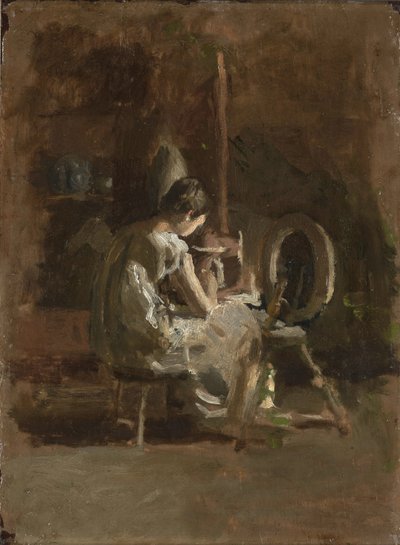 Skizzen für „Home-Spun“ von Thomas Eakins