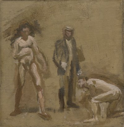 Taking the Count, Studie von Thomas Eakins