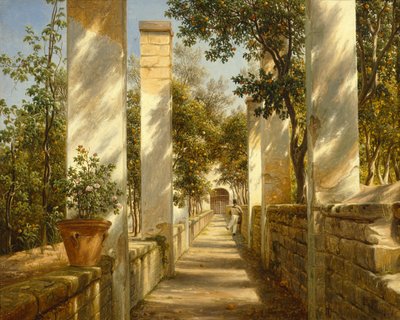 Orange Pergola, Sorrento von Thomas Fearnley