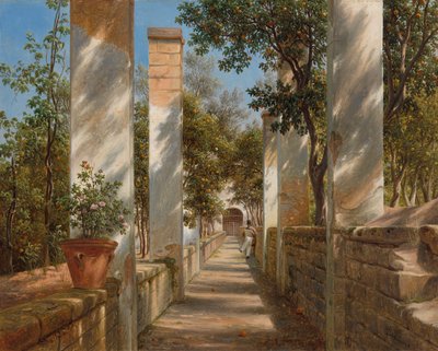 Pergola mit Orangen von Thomas Fearnley