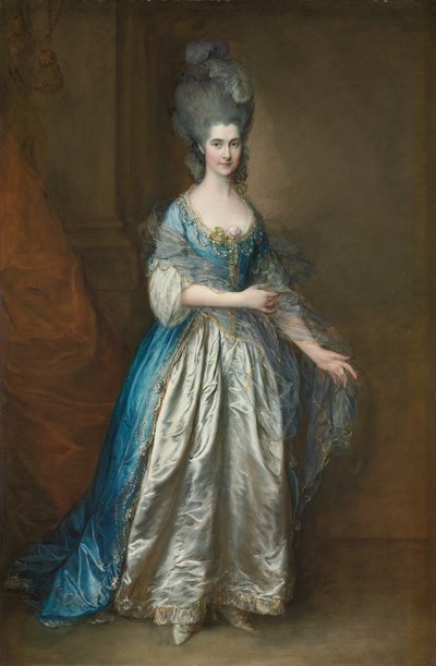 Porträt von Mrs. William Villebois von Thomas Gainsborough