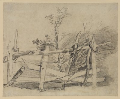 Studie eines alten Hürden von Thomas Gainsborough