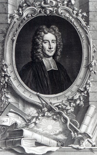 Samuel Clarke, graviert von Jacobus Houbraken, ca. 1737-48 von Thomas Gibson