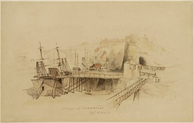 Wasserfälle in Sunderland von Thomas H. Hair