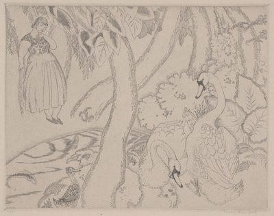 Leda, ca. 1928 von Thomas Handforth
