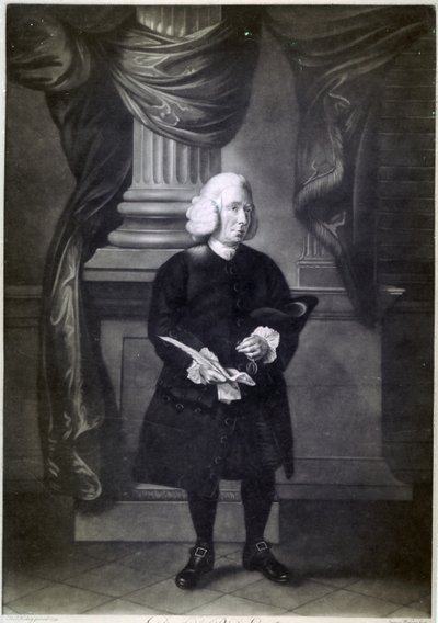 Daniel Race, graviert von James Watson, 1773 von Thomas Hickey
