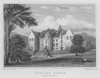 Barjarg Tower, Dumfriesshire von Thomas Hosmer Shepherd