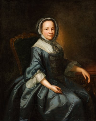 Porträt einer Dame von Thomas Hudson