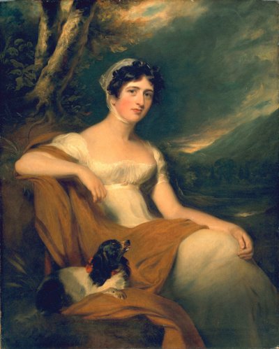 Hon. Emma Cunliffe, später Emma Cunliffe-Offley, ca. 1809-30 von Thomas Lawrence