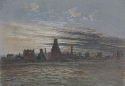 Oast House in der Dämmerung von Thomas Lindsay