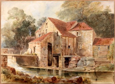 Die Mühle, Jesmond Dene von Thomas Miles Richardson