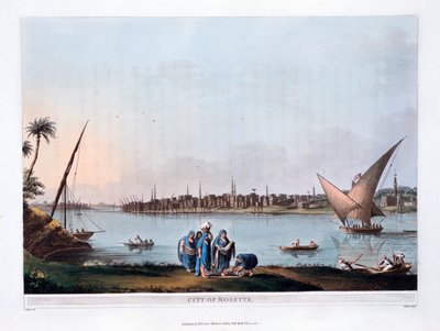 Stadt Rosetta, 1801 von Thomas Milton