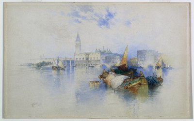 Becken von San Marco von Thomas Moran