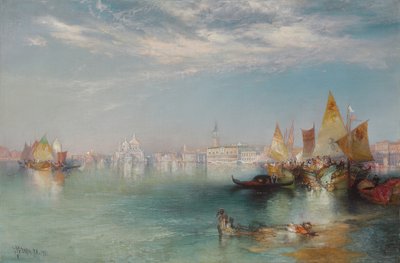 Großer Kanal, Venedig, 1901 von Thomas Moran