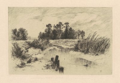 In den Newark-Wiesen von Thomas Moran