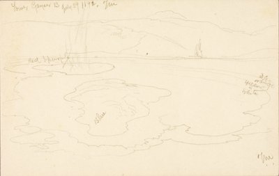 Unteres Geysirbecken von Thomas Moran