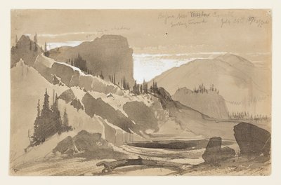 In der Nähe von Meadow Creek, Utah von Thomas Moran