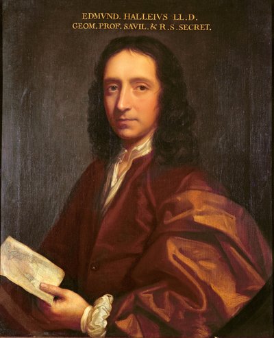 Porträt von Edmond Halley, ca. 1687 von Thomas Murray