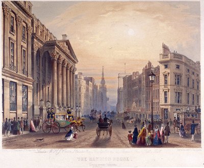 Mansion House Außenansicht, London von Thomas Picken