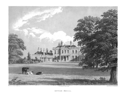 Upton House, Mitte des 19. Jahrhunderts von Thomas Picken