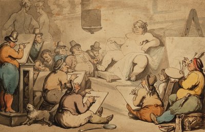 Eine niederländische Akademie von Thomas Rowlandson