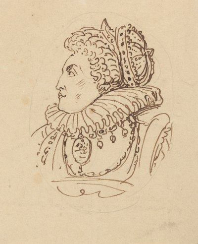 Albumzeichnung von Thomas Rowlandson