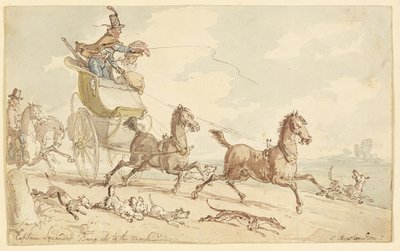 Captain Squander Bang Up to the Mark von Thomas Rowlandson