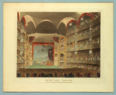 Drury Lane Theater aus Ackermann