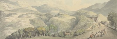 Eingang zu Festiniog, Wales von Thomas Rowlandson