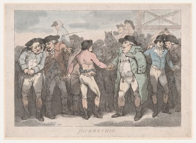 Jockeyship, 31. November 1785 von Thomas Rowlandson