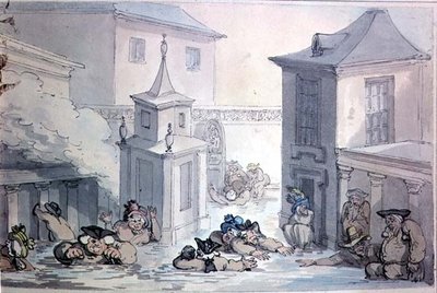 Matthew Brambles Reise nach Bath von Thomas Rowlandson