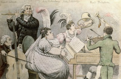 Musikalische Gesellschaft von Thomas Rowlandson
