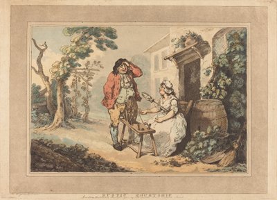 Rustikale Werbung von Thomas Rowlandson