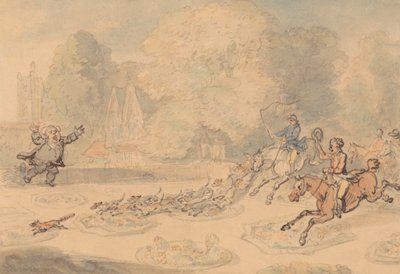Der wütende Pfarrer von Thomas Rowlandson