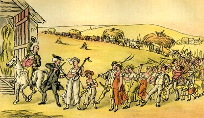 Das Erntefest von Thomas Rowlandson