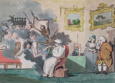 Der Hypochonder von Thomas Rowlandson