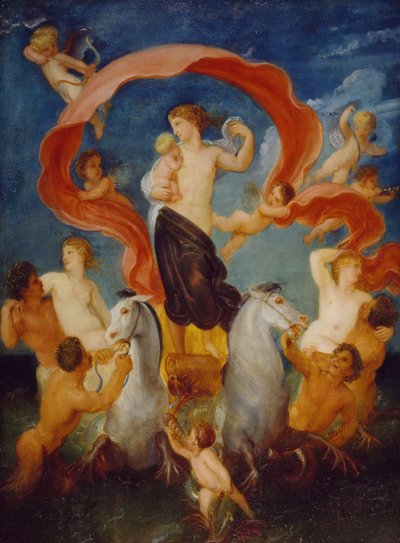 Amphitrite, 1775-1830 von Thomas Stothard