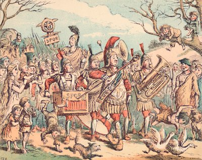 Die Römer in Britannien, ca. 1884 von Thomas Strong Seccombe