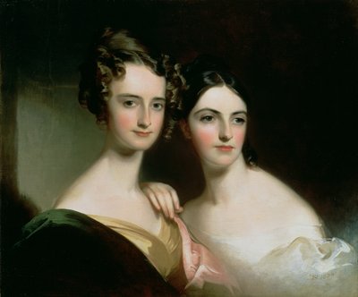 Porträt von Ellen und Mary McIlvaine von Thomas Sully