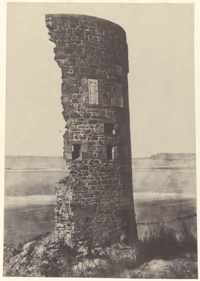 Turm vom Blitz getroffen, Saint-Ouen-Bucht von Thomas Sutton