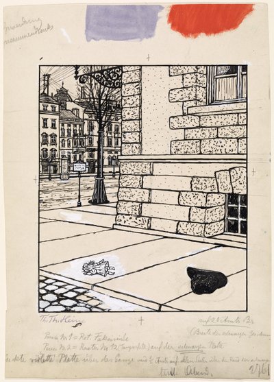 Nach der Straßendemonstration; Simplicissimus XIV/52 von Thomas Theodor Heine
