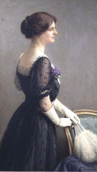 Die Frau des Künstlers von Thomas W. Holgate
