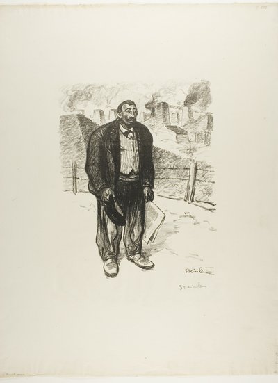 Ehrlicher Arbeiter von Théophile Alexandre Pierre Steinlen