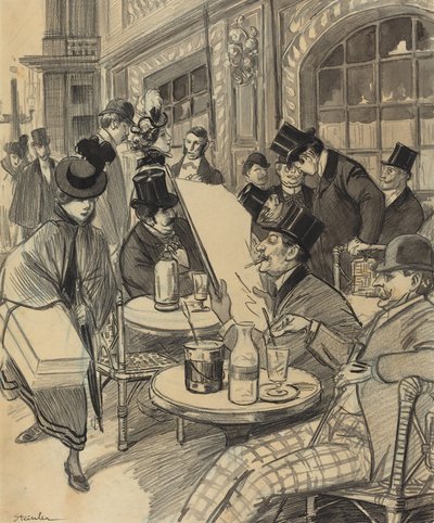 Bei Maxime von Théophile Alexandre Steinlen
