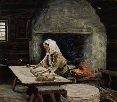 Fladenbrot backen von Thorvald Torgersen