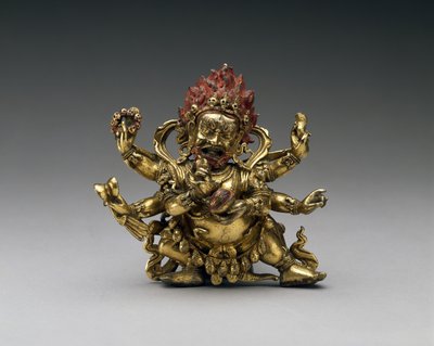 Mahakala Heruka von Tibetan School