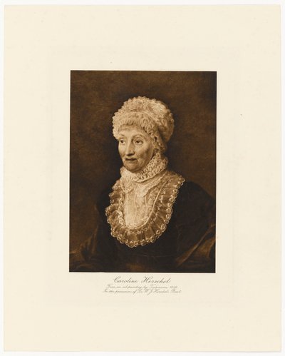 Caroline Herschel von Tielemann Tielemann